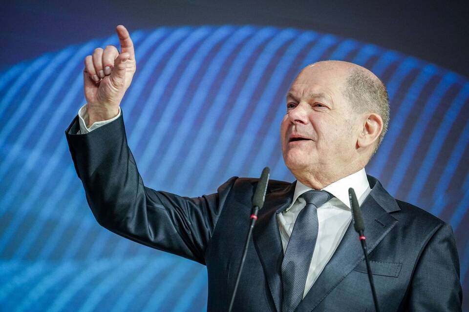 Bundeskanzler Olaf Scholz - Deutscher Bankentag Bundeskanzler Olaf Scholz - Deutscher Bankentag