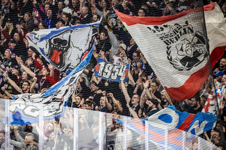 Fans der Eisbären Berlin