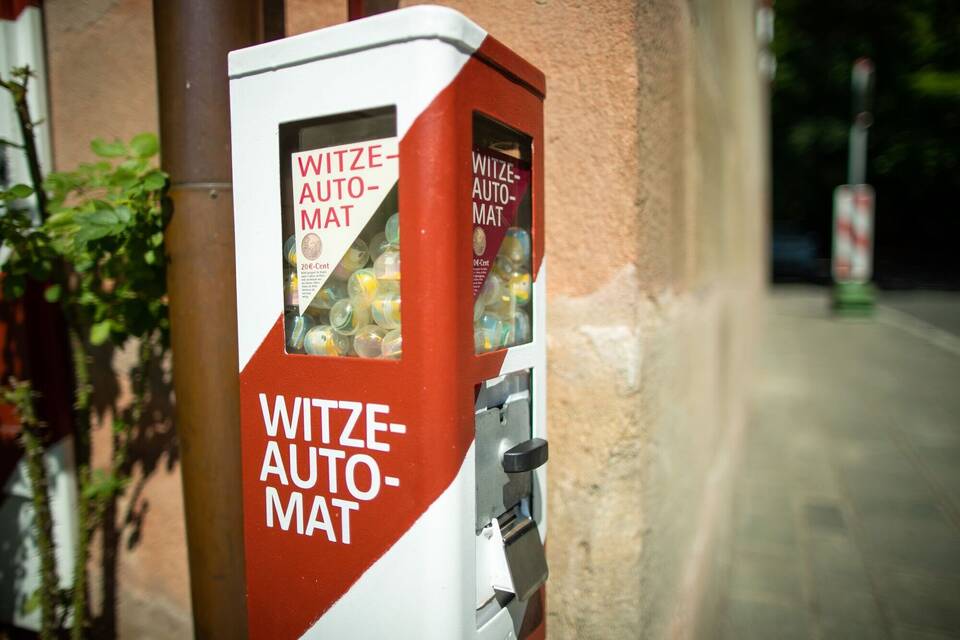 Witze-Automat in Nürnberg