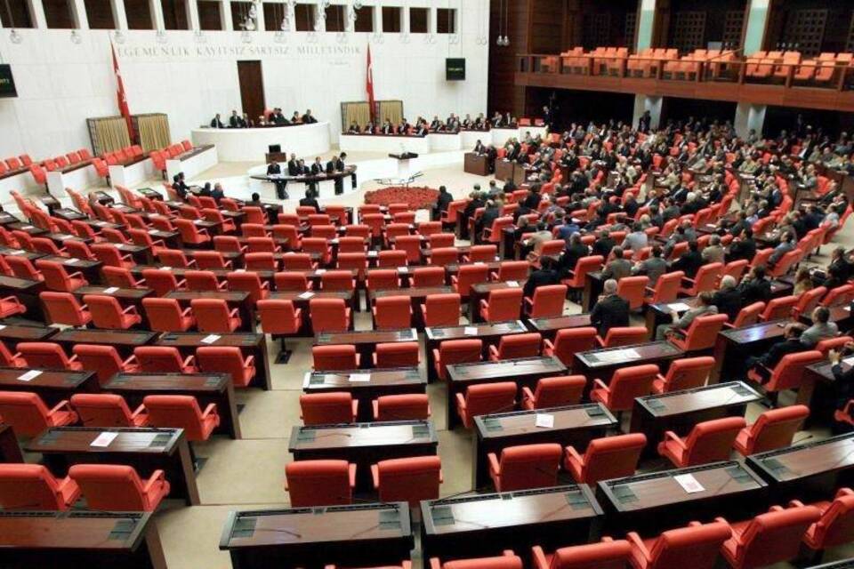 Das türkische Parlament in Ankara Das türkische Parlament in Ankara