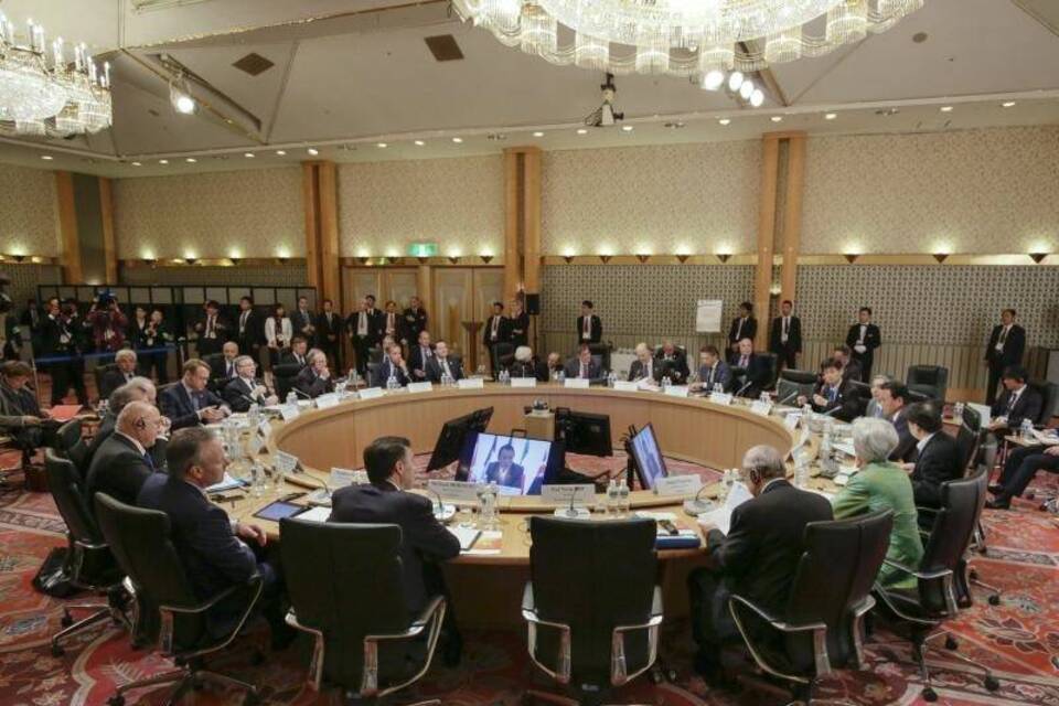 G7-Finanzministertreffen in Sendai G7-Finanzministertreffen in Sendai