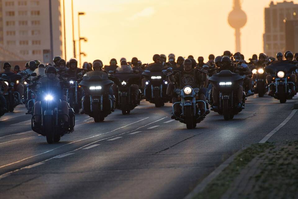 Motorradfahrer Motorradfahrer