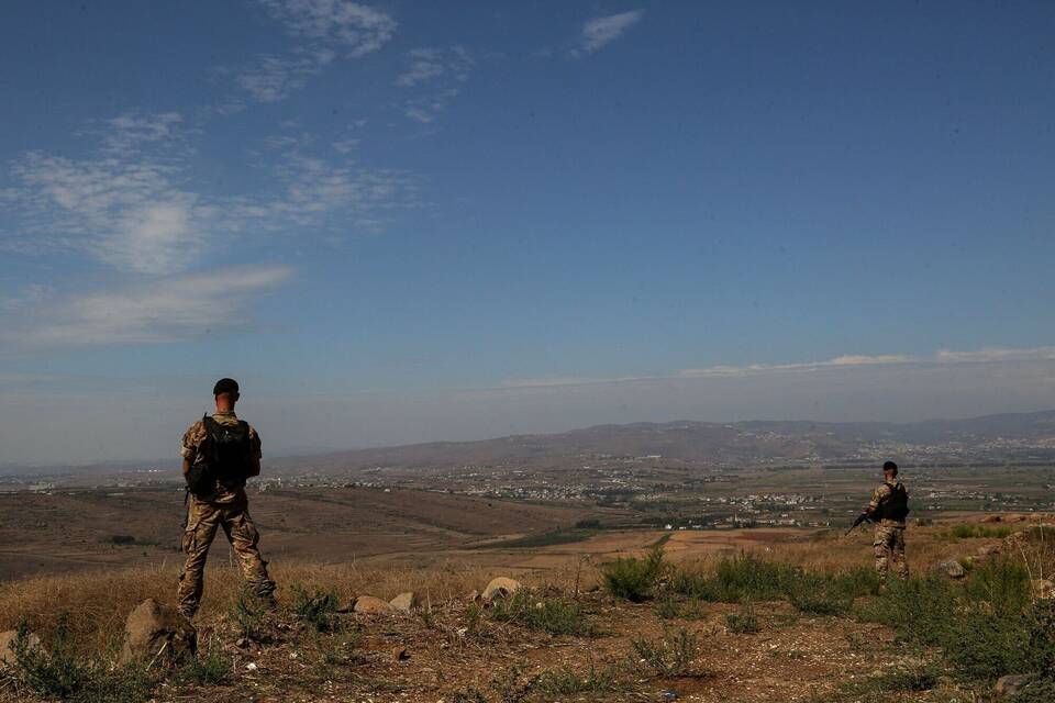 Sicherung der libanesisch-syrischen Grenze