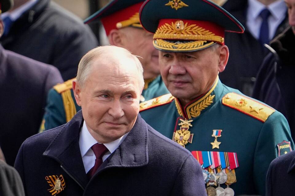 Putin entlässt Verteidigungsminister Schoigu Putin entlässt Verteidigungsminister Schoigu