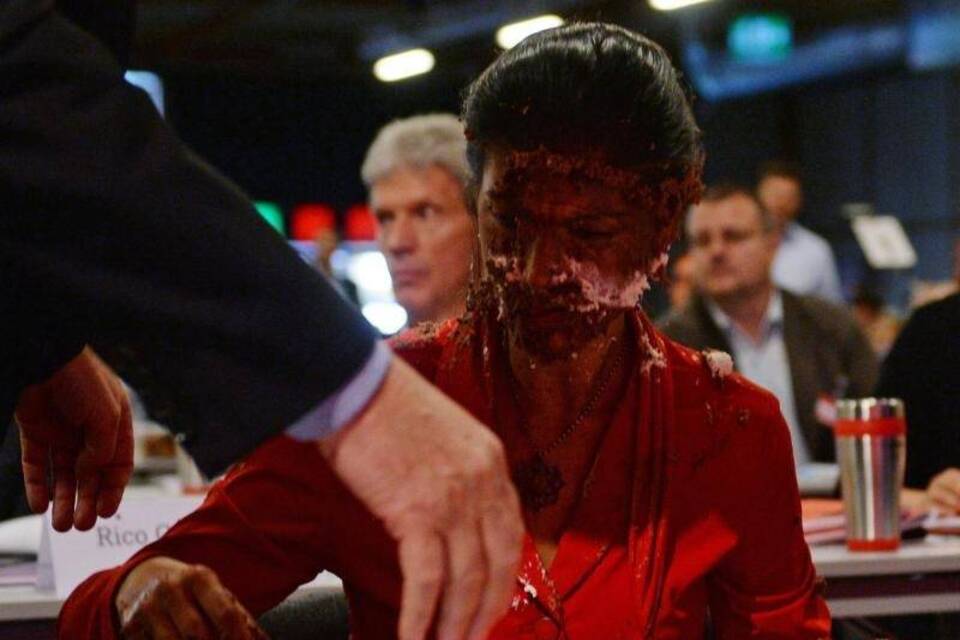 Torte statt Argumente Torte statt Argumente