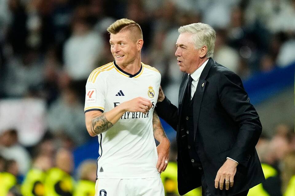 Ancelotti und Kroos Ancelotti und Kroos