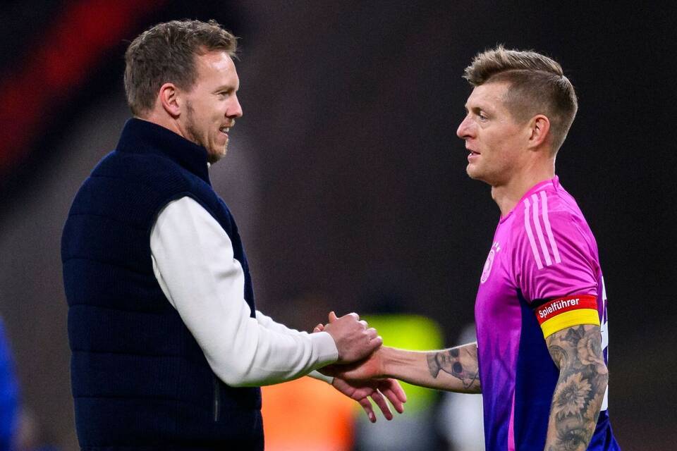 Nagelsmann und Kroos Nagelsmann und Kroos
