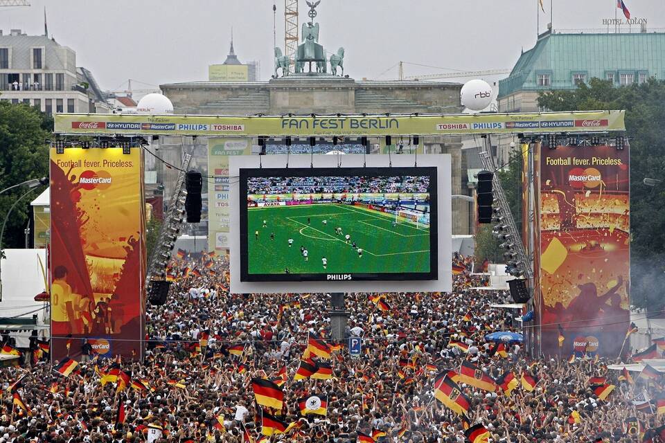 Public Viewing in Berlin