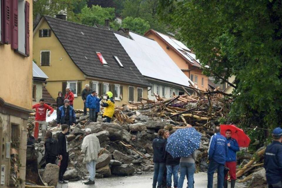 Unwetter in Braunsbach