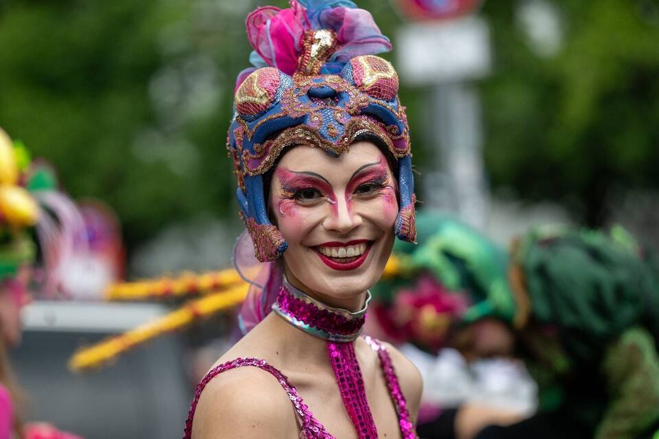 Parade zum Karneval der Kulturen Parade zum Karneval der Kulturen