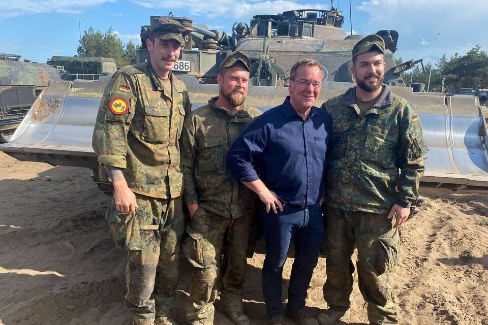 Pistorius-Besuch in Litauen Pistorius-Besuch in Litauen