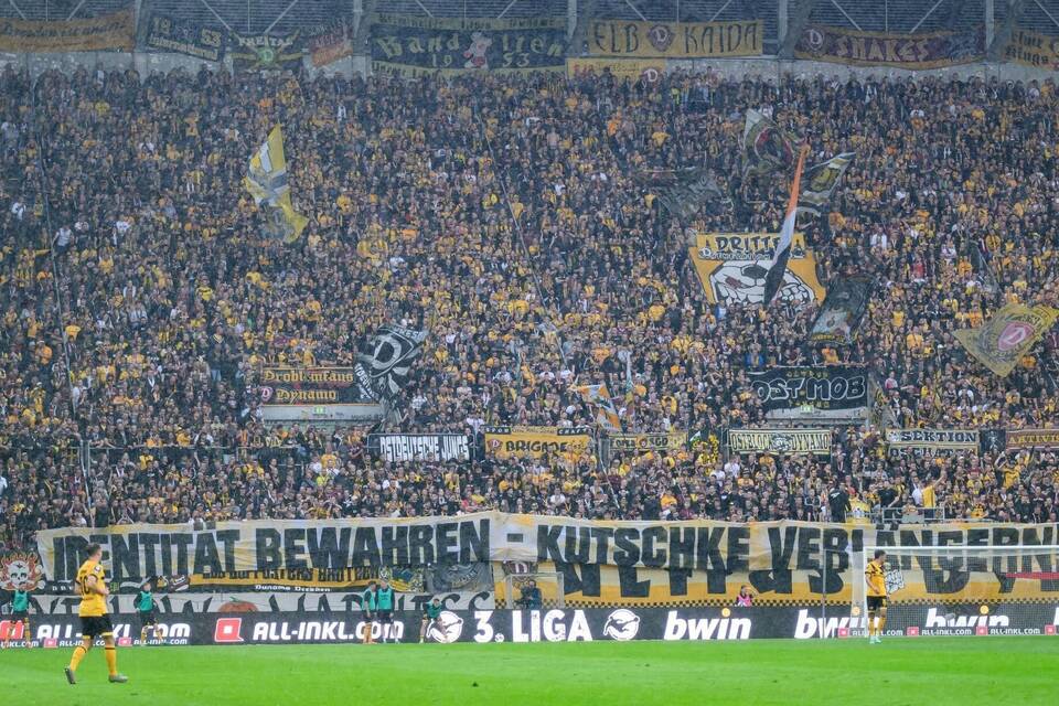 Fans von Dynamo Dresden