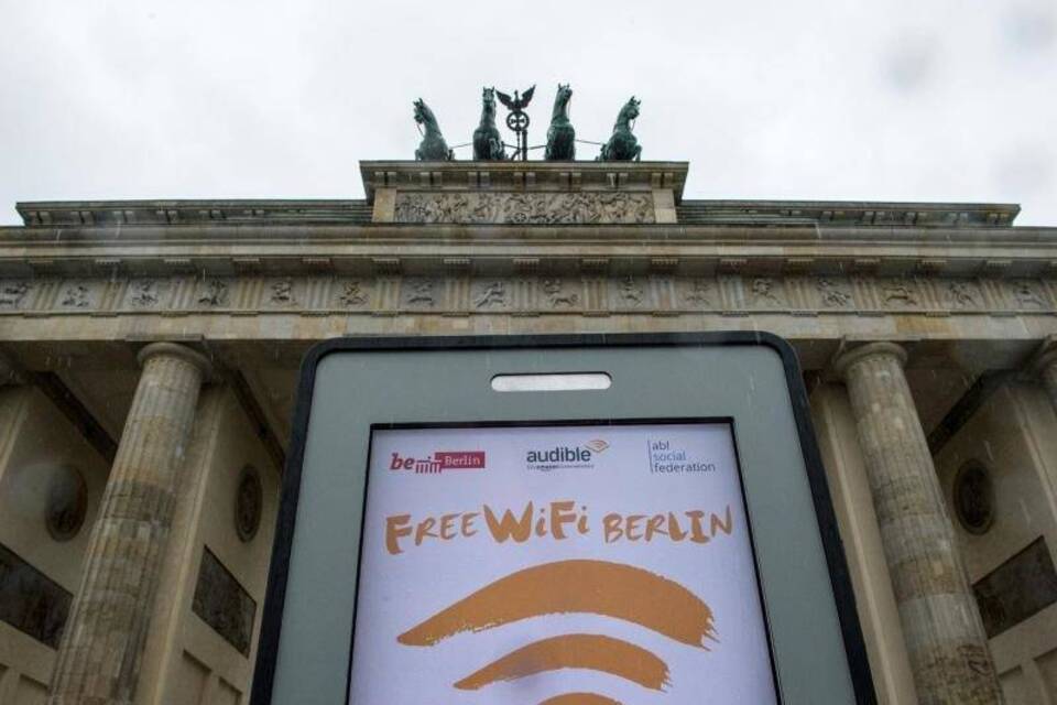 Öffentlicher WLAN-Hotspot in Berlin Öffentlicher WLAN-Hotspot in Berlin