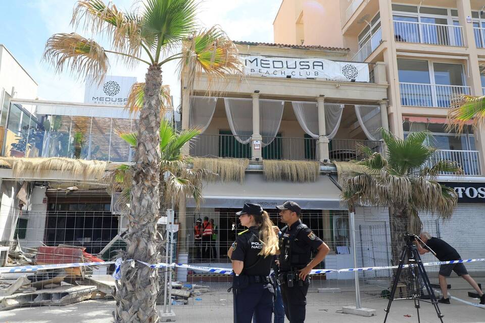 Gebäudeeinsturz auf Mallorca Gebäudeeinsturz auf Mallorca
