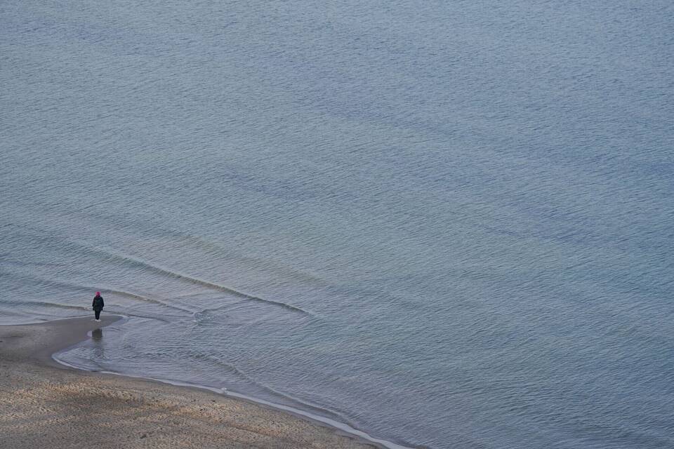 Allein am Strand Allein am Strand