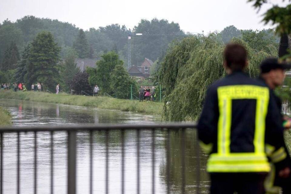 Hochwasser in Hamminkeln Hochwasser in Hamminkeln