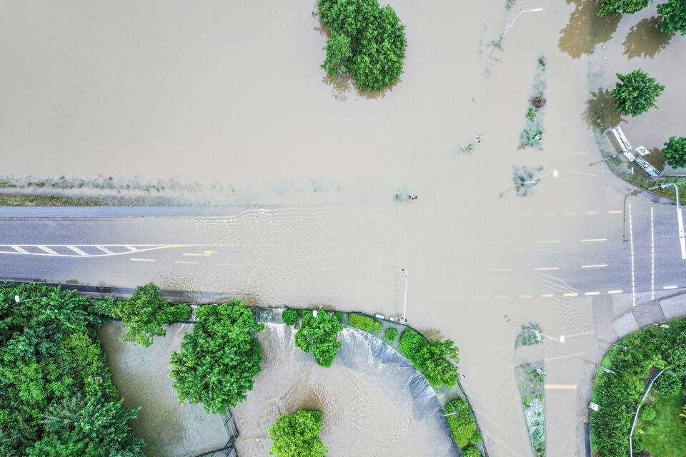 Hochwasser in Pfaffenhofen An Der Ilm