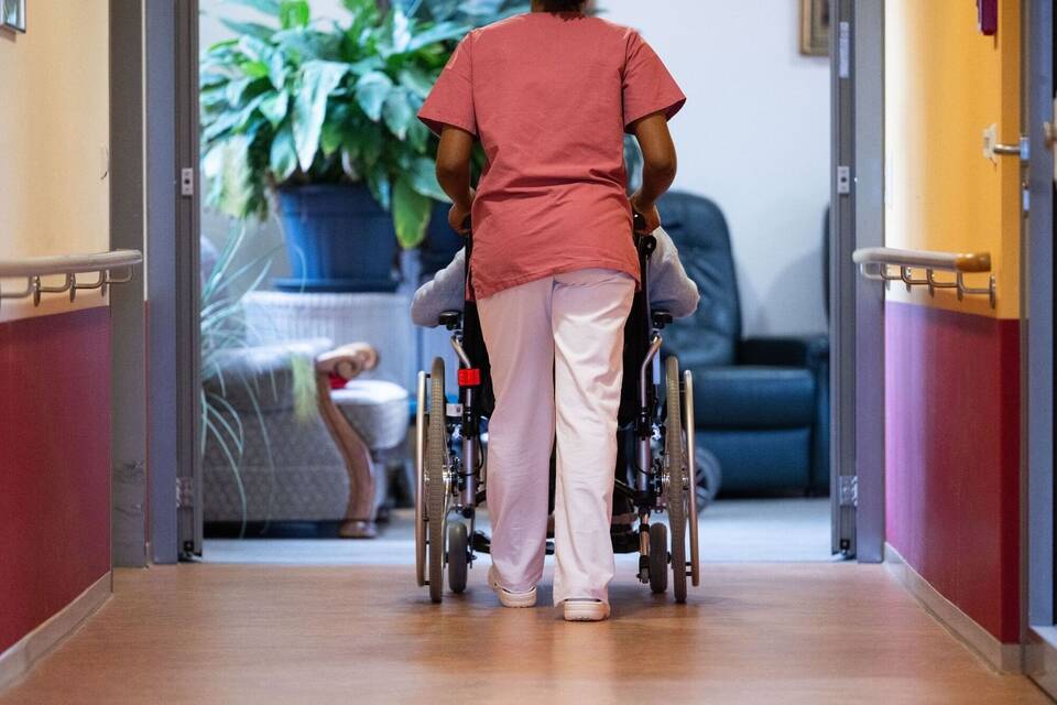 Pflegerin und Patientin Pflegerin und Patientin