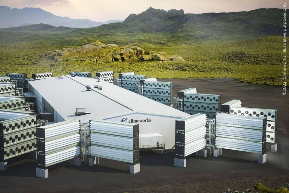 Anlage «Mammoth» - CO2-Entzug aus der Atmosphäre