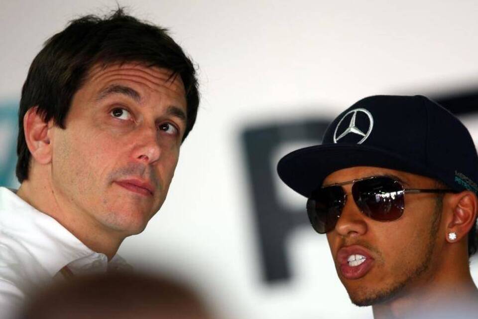 Toto Wolff und Lewis Hamilton Toto Wolff und Lewis Hamilton