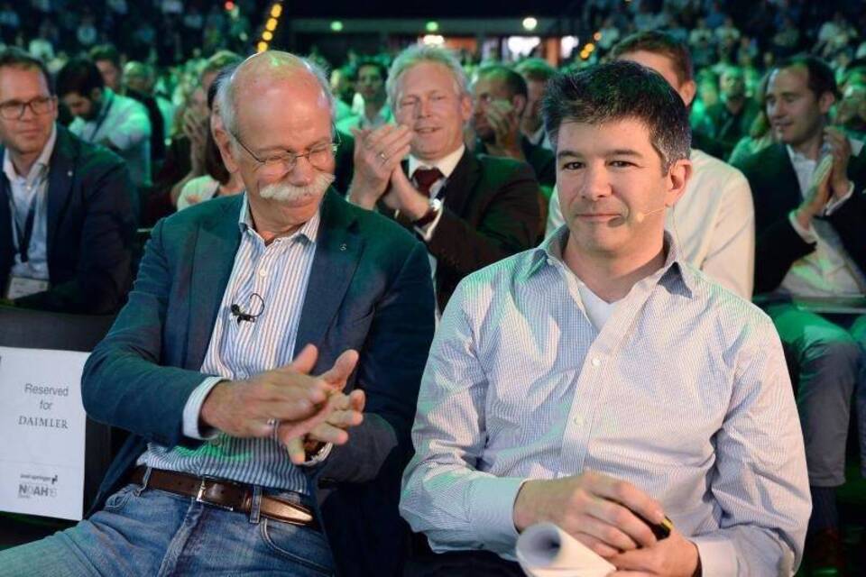 Zetsche und Kalanick Zetsche und Kalanick