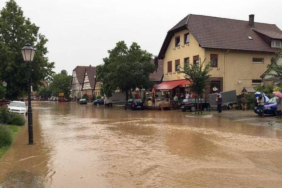 Überschwemmung Überschwemmung