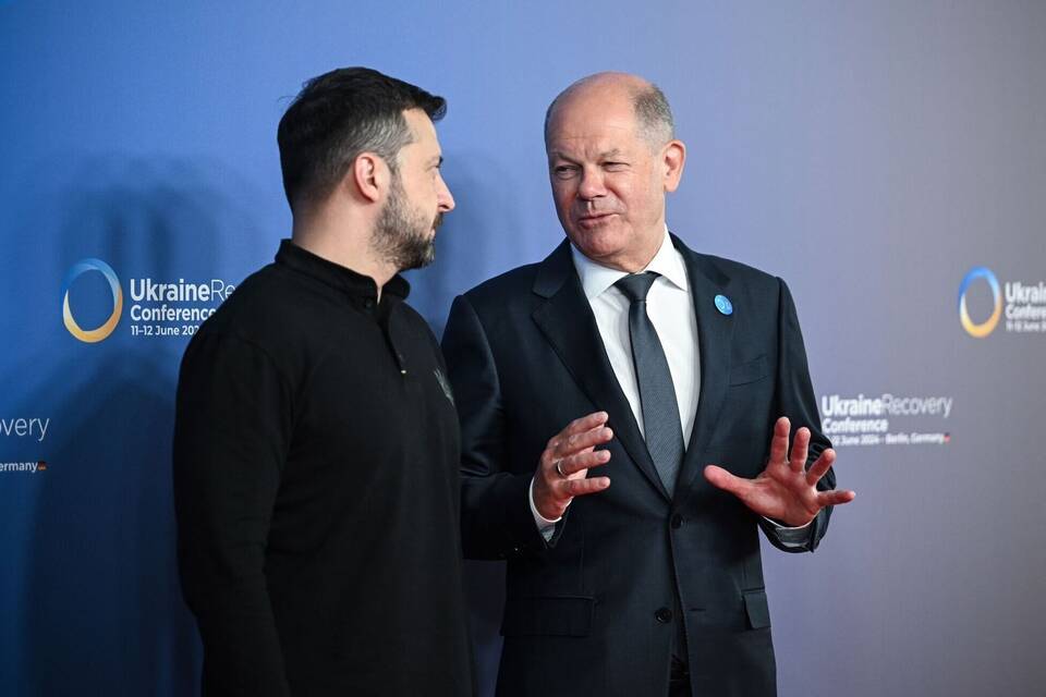 Scholz und Selenskyj Scholz und Selenskyj