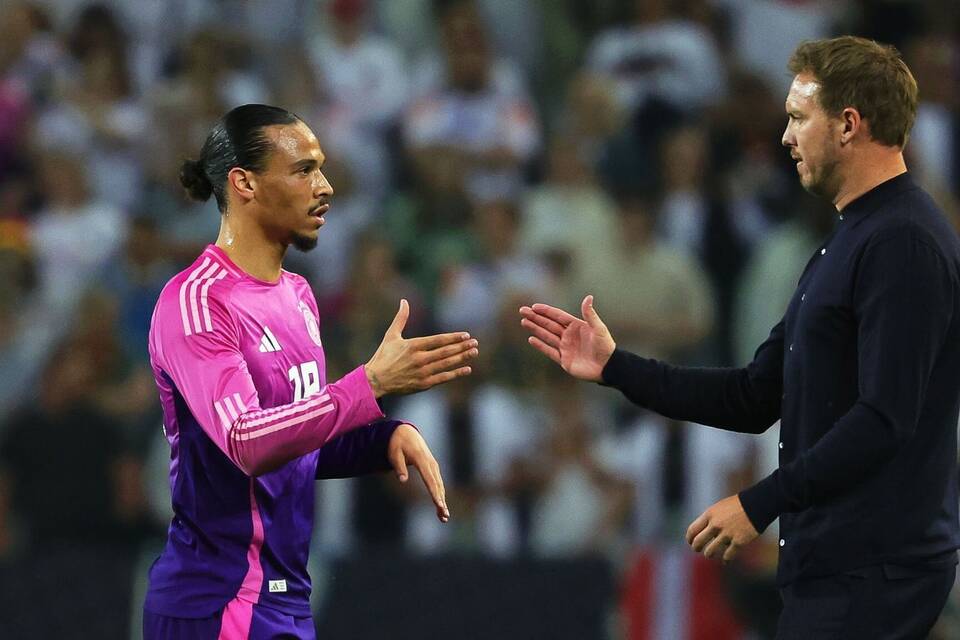 Leroy Sané und Julian Nagelsmann