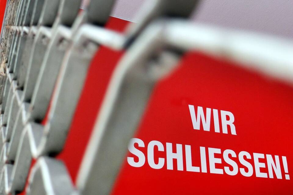 Geschlossenes Geschäft Geschlossenes Geschäft