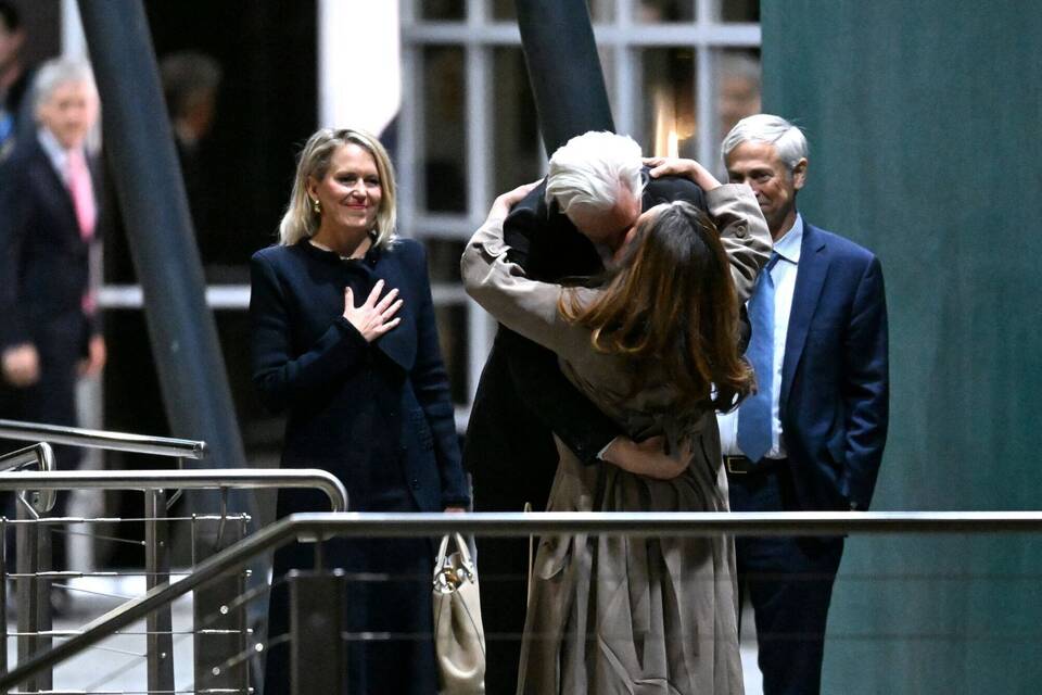 Julian und Stella Assange Julian und Stella Assange
