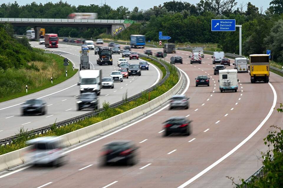 Auf der Autobahn Auf der Autobahn
