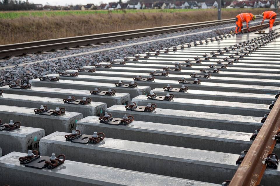 Bahnbaustelle Bahnbaustelle
