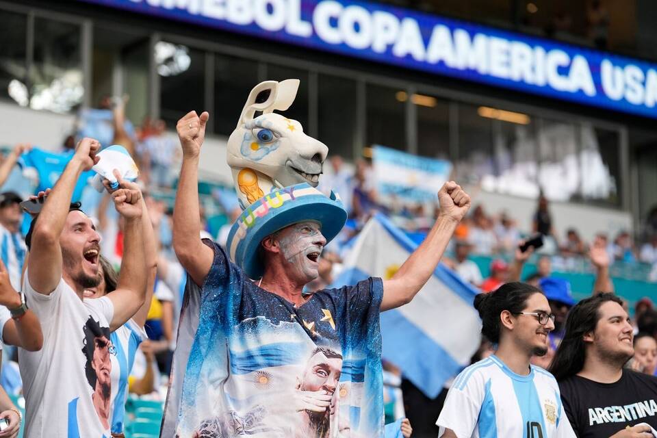 Copa America - Argentinien gegen Peru Copa America - Argentinien gegen Peru