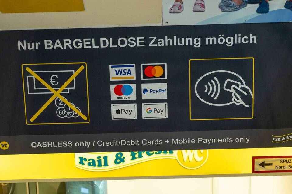 Bargeldloses Bezahlen im Sanitärbereich Bargeldloses Bezahlen im Sanitärbereich