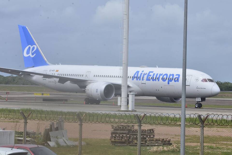 Notlandung von Air Europa in Brasilien