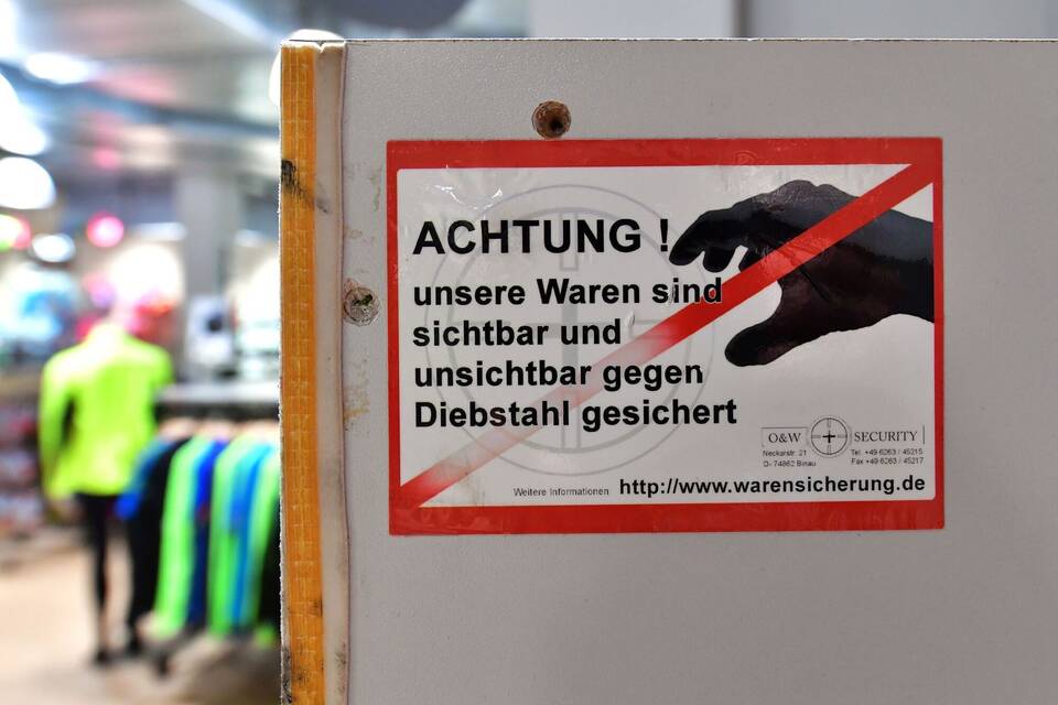 Mehr Diebstähle in Läden Mehr Diebstähle in Läden