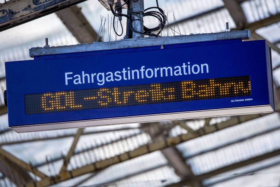 GDL-Streik bei der Bahn GDL-Streik bei der Bahn