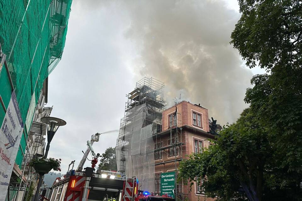 Feuer in Bad Ems