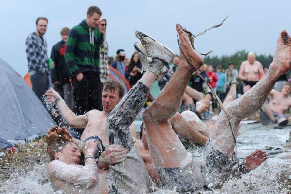 Festivalbesucher Festivalbesucher