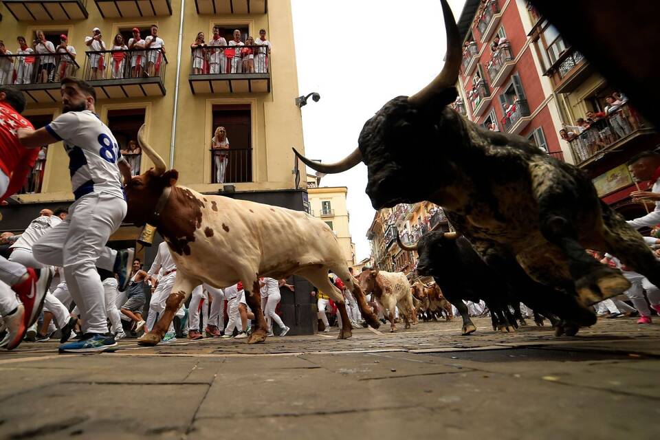 Sanfermín-Fest in Pamplona Sanfermín-Fest in Pamplona