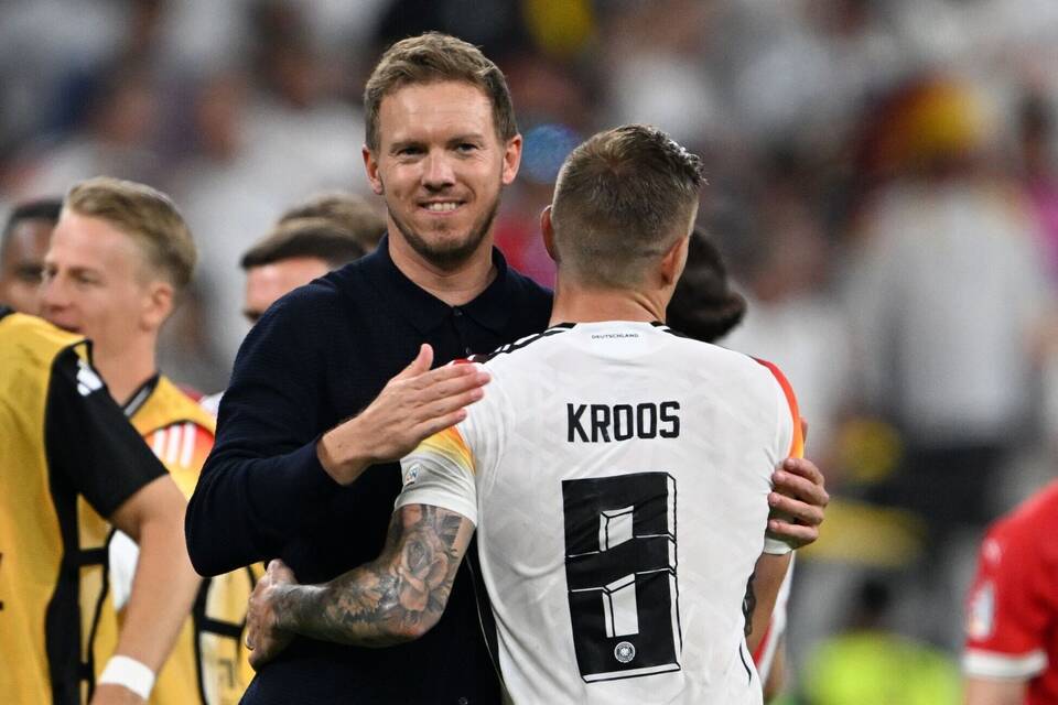 Julian Nagelsmann und Toni Kroos