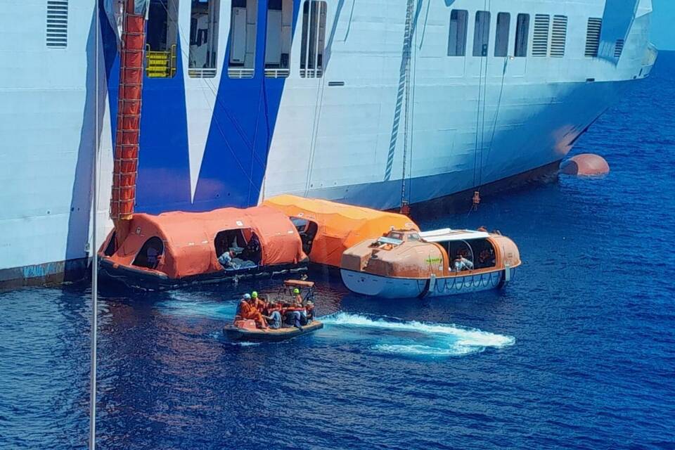 Brand auf Mallorca-Fähre Brand auf Mallorca-Fähre