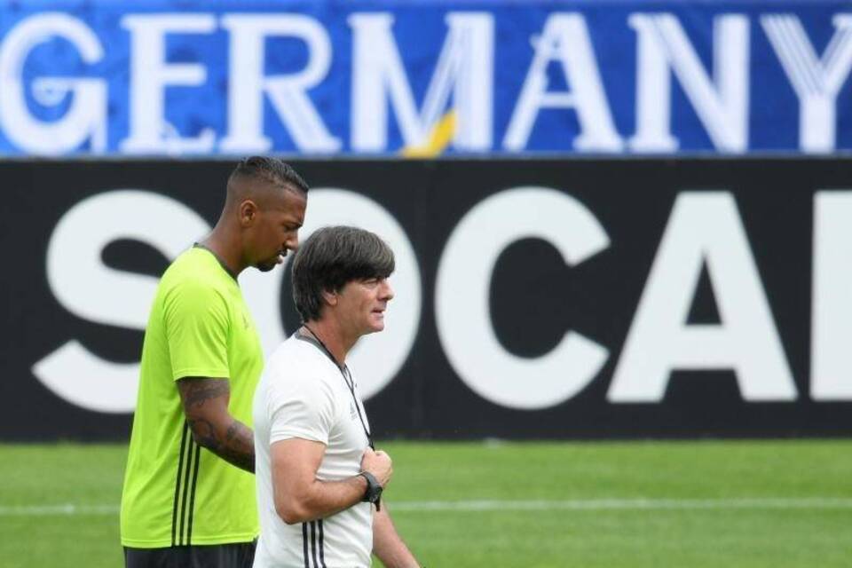 Boateng und Löw Boateng und Löw