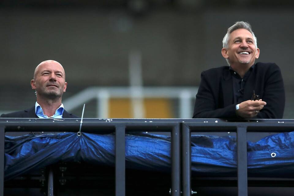 Alan Shearer und Gary Lineker