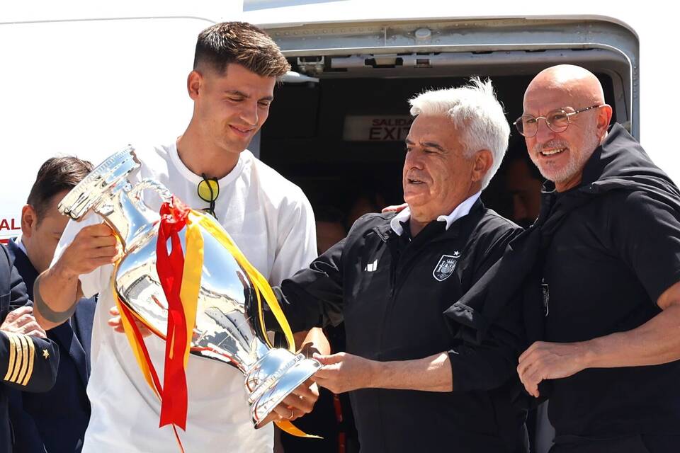 Präsident des spanischen Fußballverbands: Pedro Rocha Präsident des spanischen Fußballverbands: Pedro Rocha