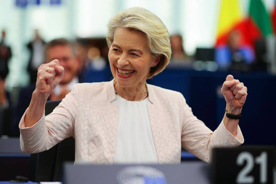 Sitzung Europäisches Parlament - Wahl Kommissionspräsidentin Sitzung Europäisches Parlament - Wahl Kommissionspräsidentin