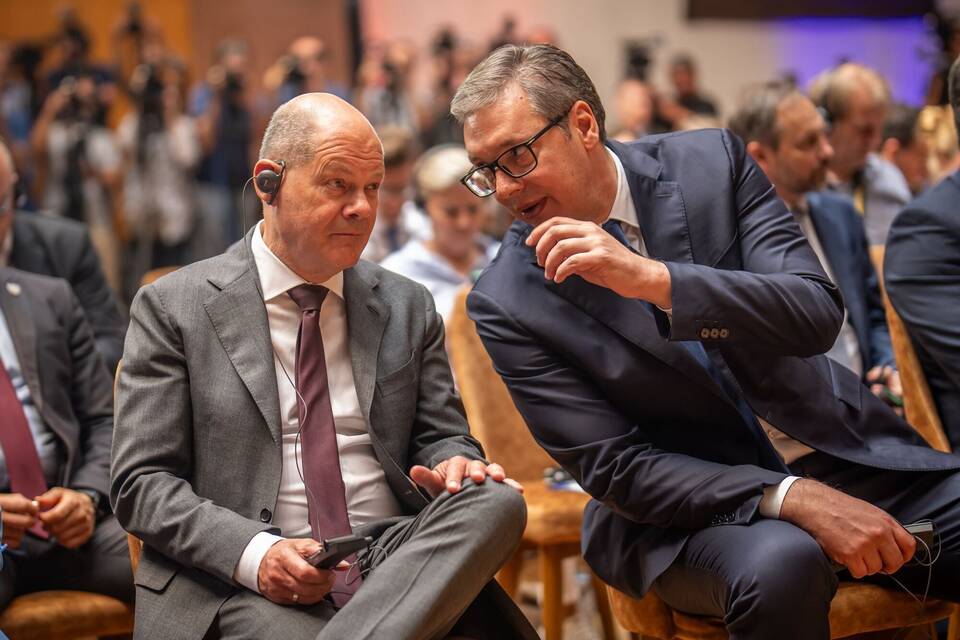 Kanzler Scholz in Serbien Kanzler Scholz in Serbien