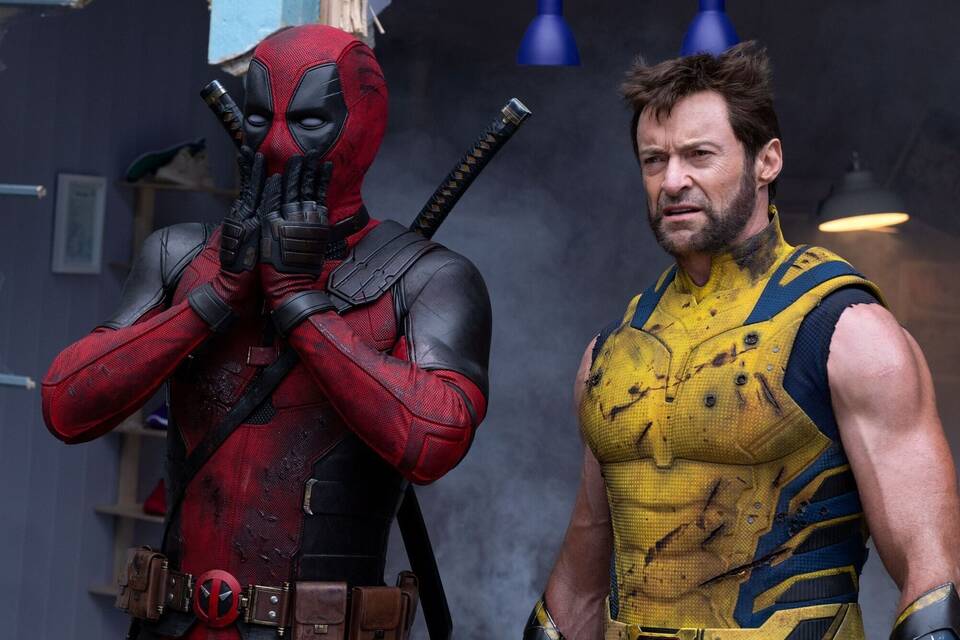 Ryan Reynolds (l) als Deadpool und Hugh Jackman als Wolverine Ryan Reynolds (l) als Deadpool und Hugh Jackman als Wolverine