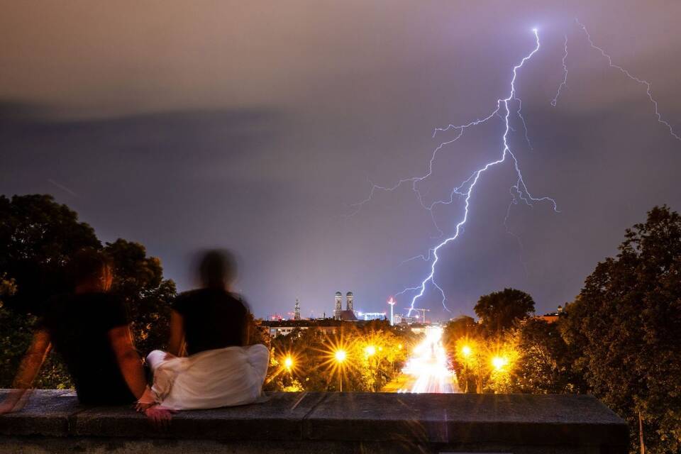 Blitz über München Blitz über München