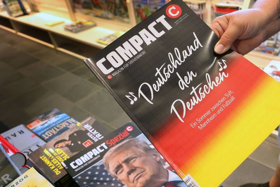 Verbotenes «Compact»-Magazin